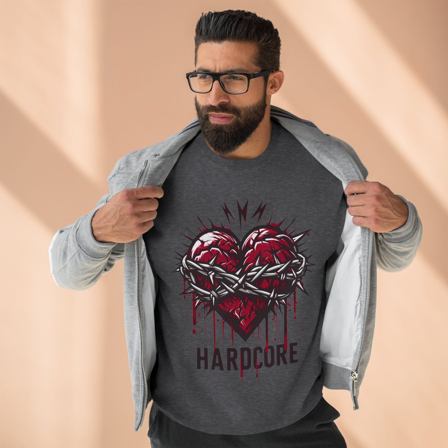 Unisex Hardcore Sweatshirt