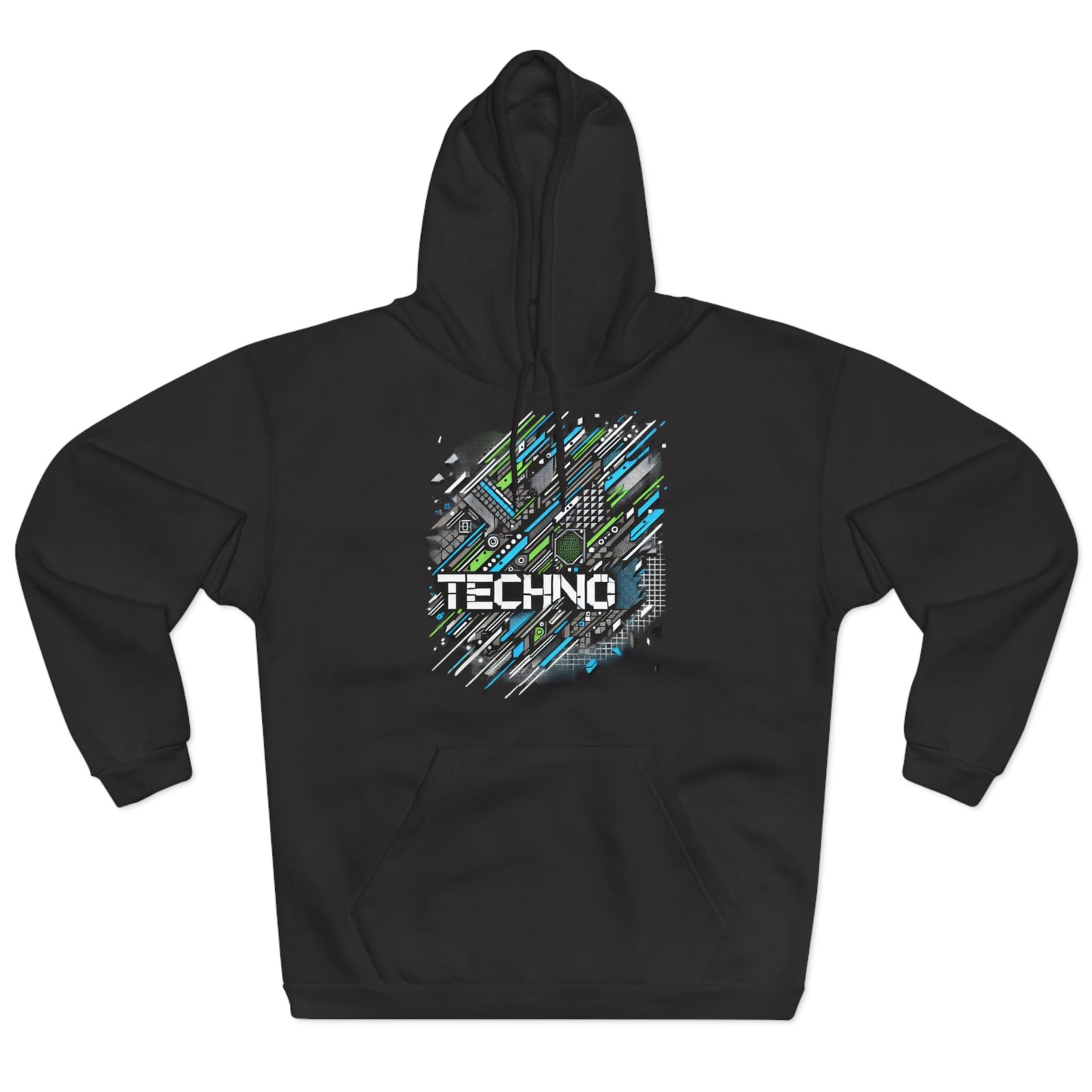 Unisex Techno Hoodie Design 2