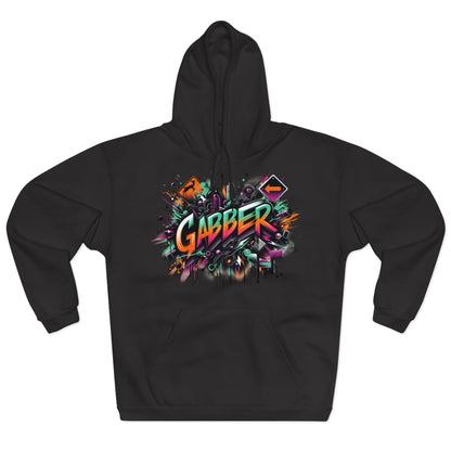 Unisex Gabber Kapuzenpullover