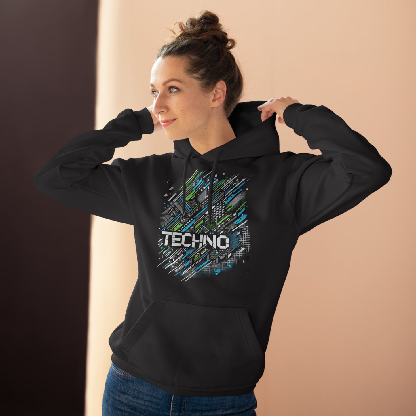 Unisex Techno Hoodie Design 2