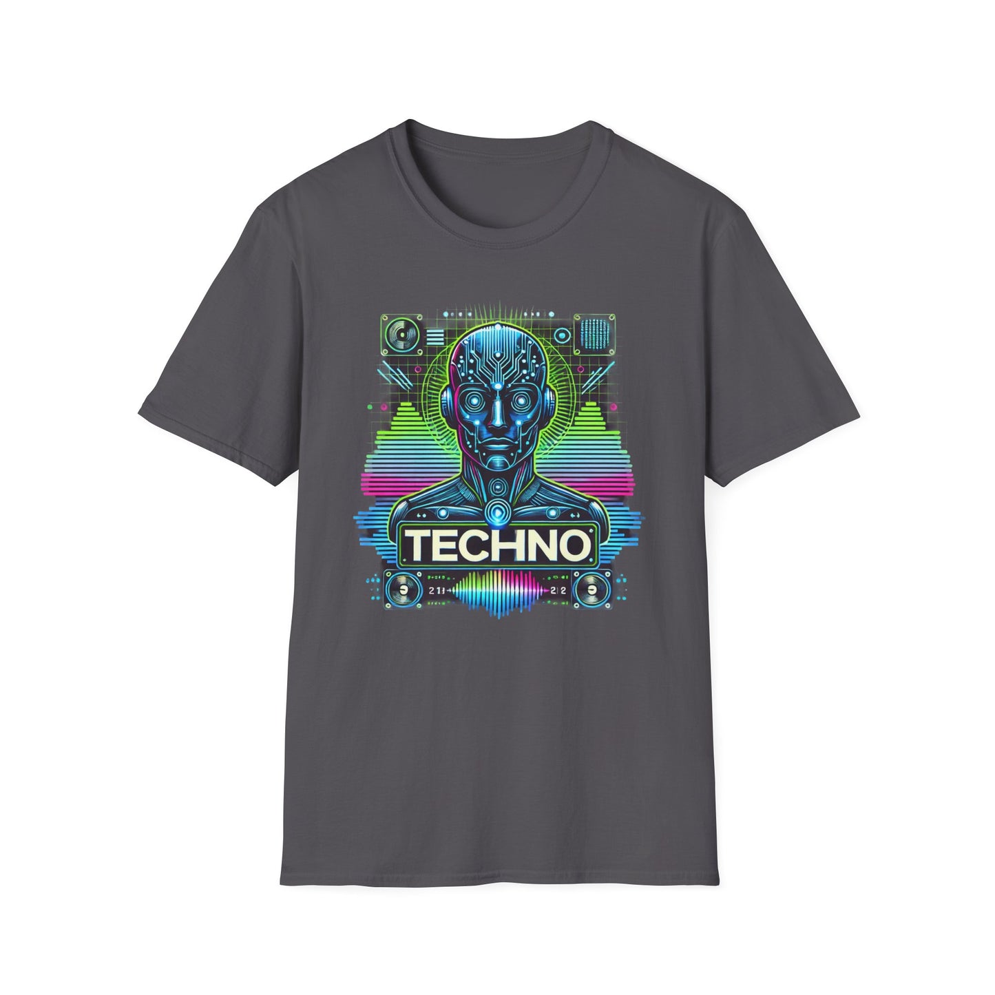 Techno Unisex Softstyle T-Shirt