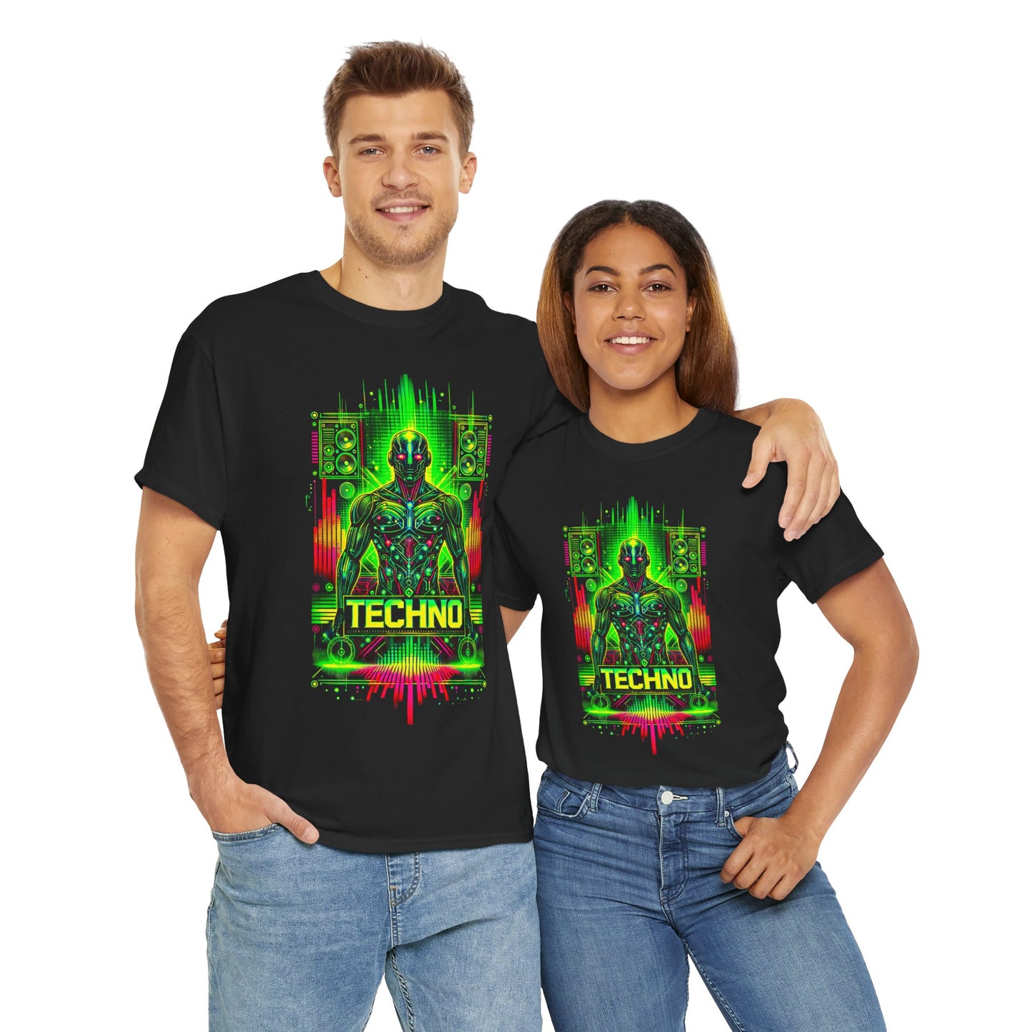 Kopie des Unisex-Techno-T-Shirts – Design 2