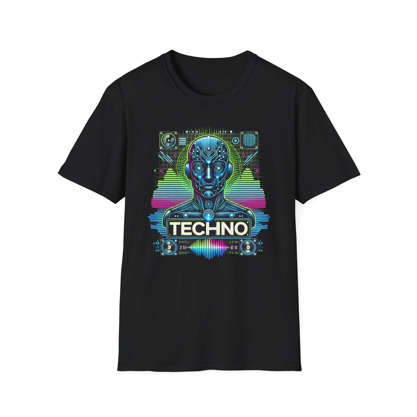 Techno Unisex Softstyle T-Shirt