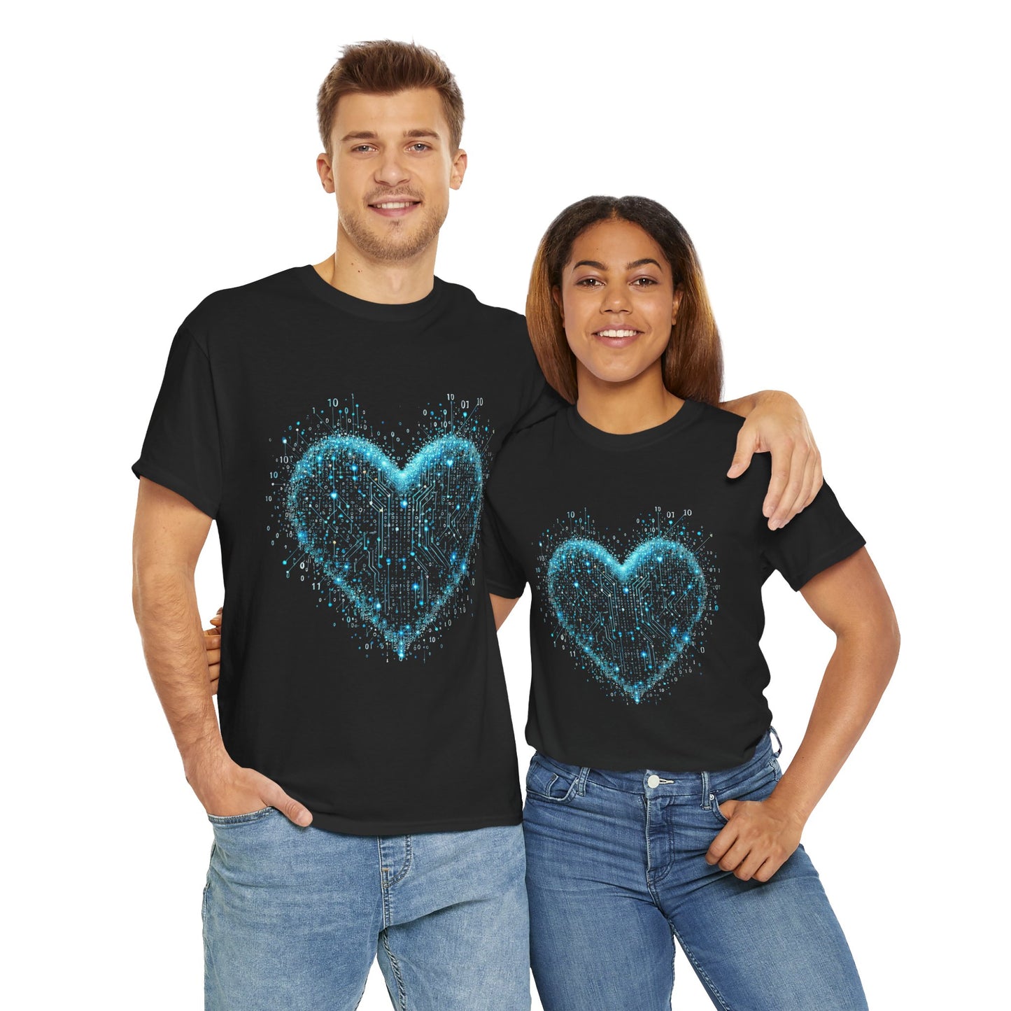 Unisex T-Shirt - Electro Heart